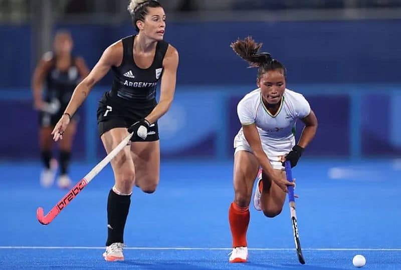 India women lost to Argentina in Olympic Hockey