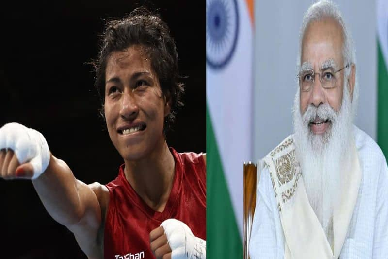 2nd October Lovlina Borgohain famous for punches but gandhi ji spoke non violence PM Modi told to Boxer ckm