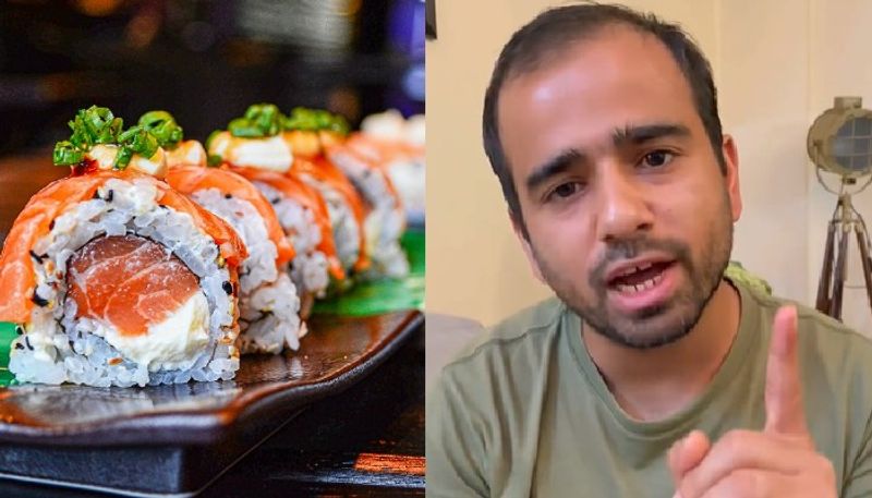 comedians video about sushi going viral in social media