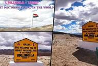 At 19,300 ft Border Roads Organisation constructs highest motorable road in Ladakh