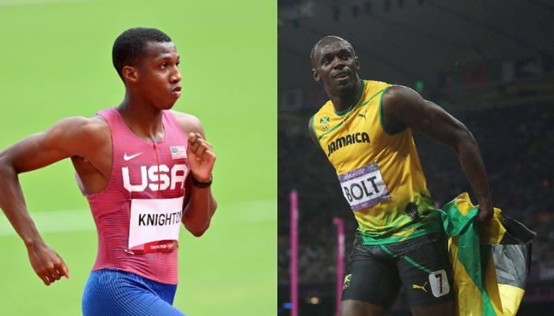 is it 17 years old Erriyon Knighton become next Usain Bolt