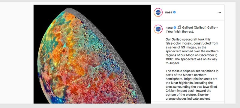 NASA shares Moon photo captured by Galileo Probe gcw