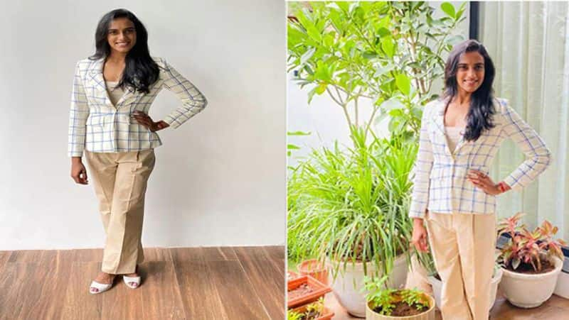 We are in love with PV Sindhu's pantsuits