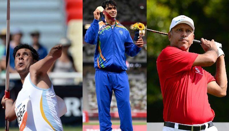 Devendra Jhajharia and Jeev Milkha Singh congratulates Neeraja Chopra