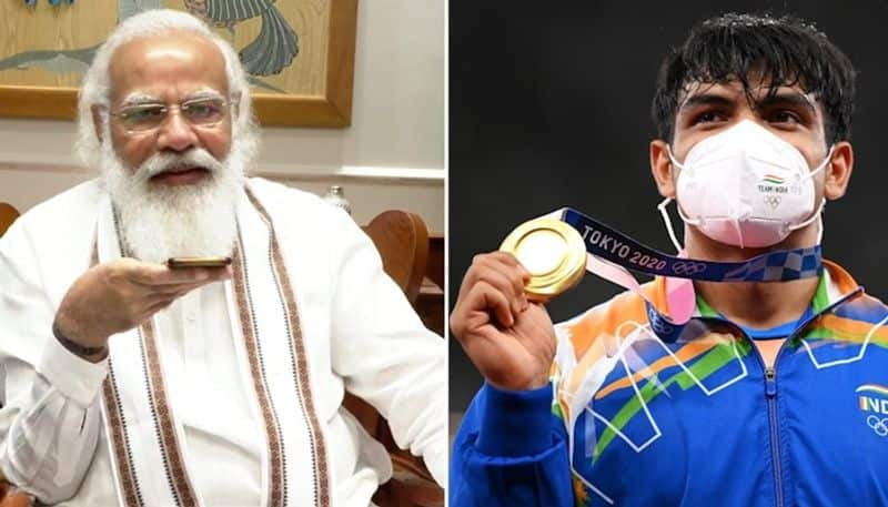 Prime Minister Modi calls Olympic Gold medallist Neeraj Chopra-VPN