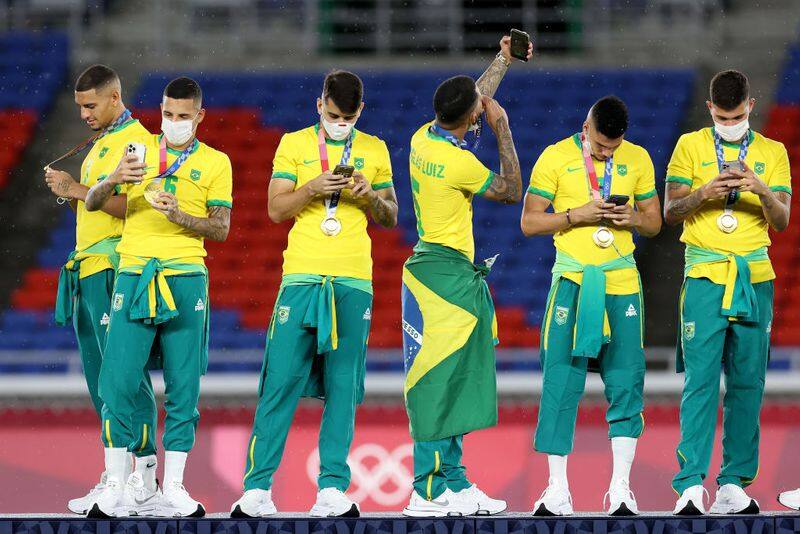 Tokyo Olympics Football Brazil beat Spain in extra time to grab gold