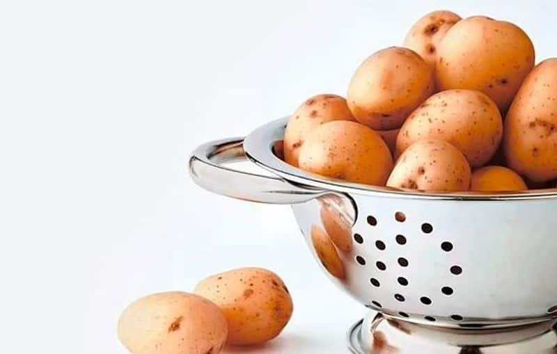 simple method to peeling potatoes 