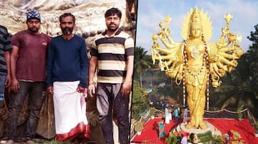 Worlds tallest Chamundeshwari idol with 18 hands unveiled by Muslims in Karnataka-dnm