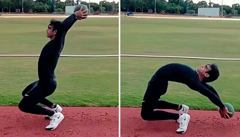 Neeraj Chopra's flexibility level impresses Samantha Akkineni; Watch viral video-tgy