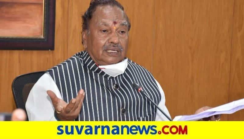 Minister KS Eshwarappa Slams on Congress grg