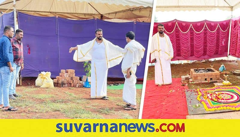 Filmmaker Umapathy Launches Film City Project At Kanakapura hls