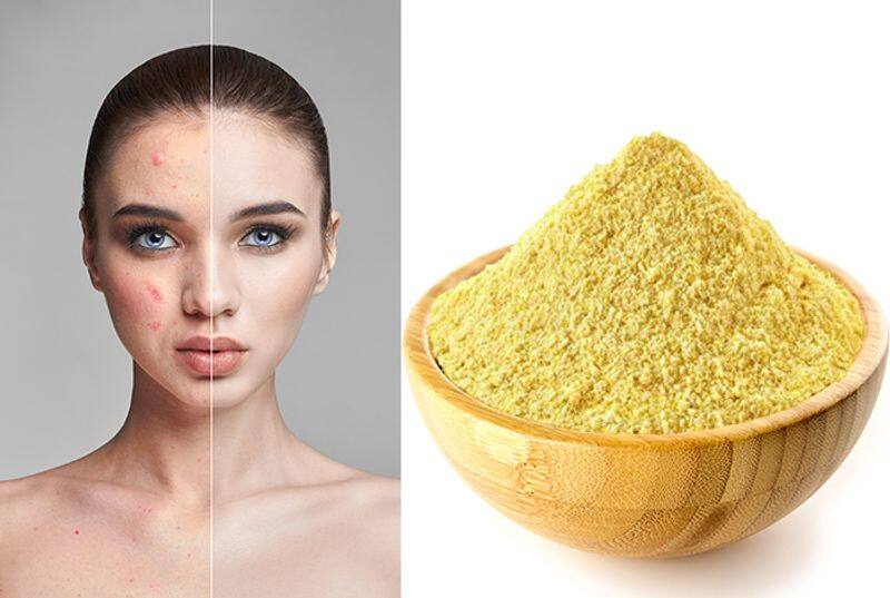 besan face pack for healthy and glow skin