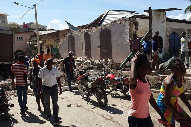 Haiti earthquake update buildings destroyed rescue operation underway gcw