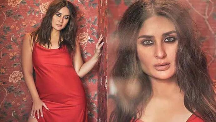 लाल बोल्ड ड्रेस, खुले बाल और गहरा काजल लगाए नजर आई Kareena Kapoor, फोटोशूट में दिखाई कातिलाना अदाएं