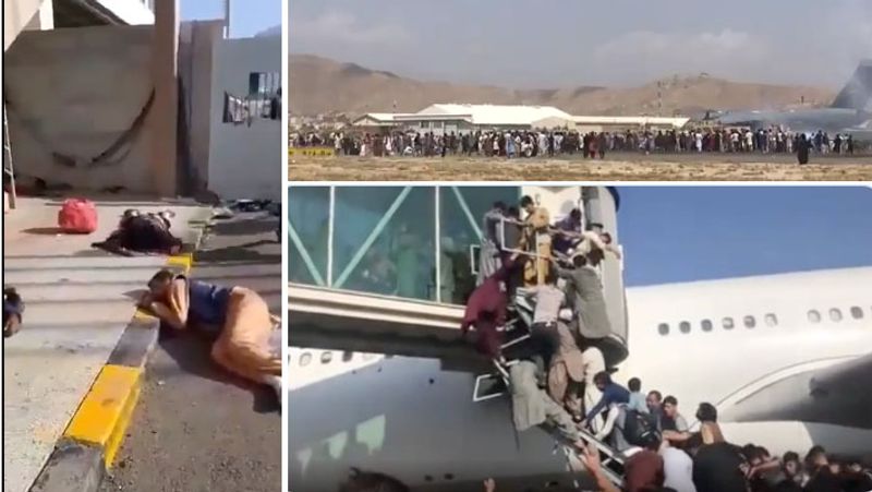 At least five killed at Kabul airport say witnesses pod