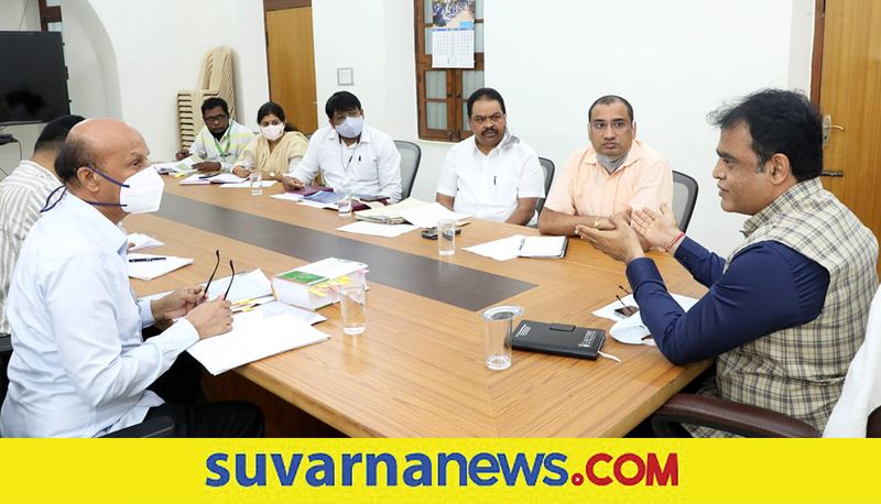 tax deduction for property owners Bengaluru Dr. CN Ashwath Narayan Meeting with BBMP Officers mah