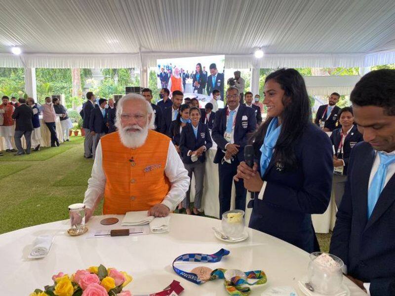 Thinking of opening academy sports school PV Sindhu to PM Modi