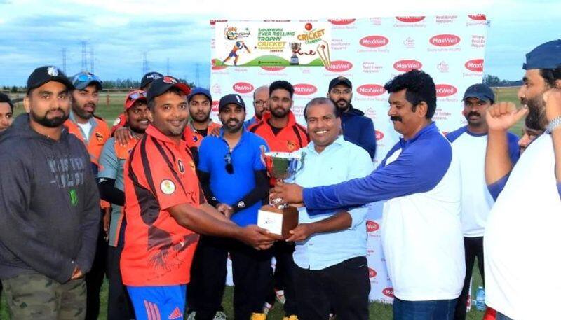 Edmonton eagles win Samawaya  cricket tournament