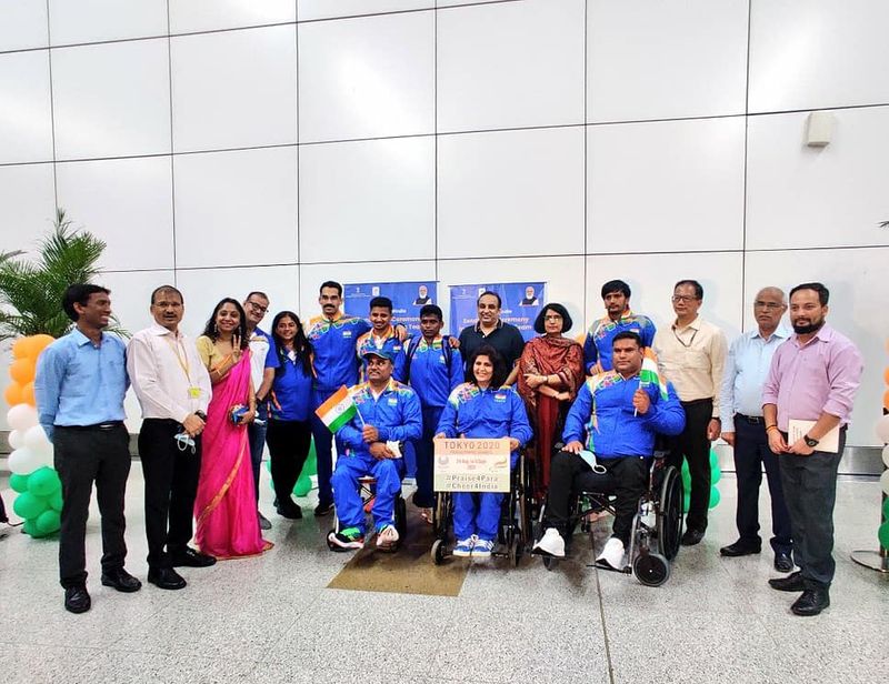 Indian Contingent reached Tokyo for Paralympics 2021 Competitions