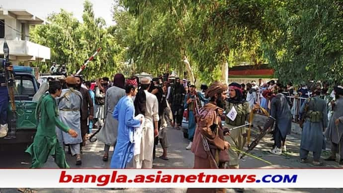 Afghanistan - স্বমূর্তি ধরল তালিবান, প্রকাশ্যে প্রতিবাদীদের উপর চলল নির্বিচারে গুলি, দেখুন