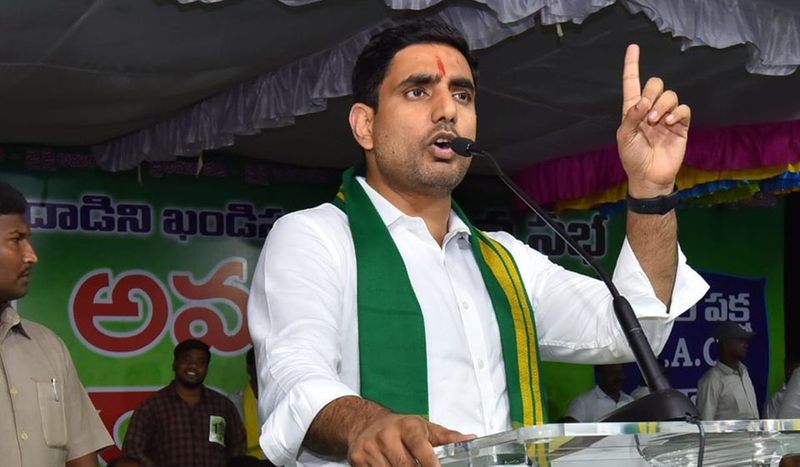 tdp leader nara lokesh slams ap cm ys jagan over rtc charges hike