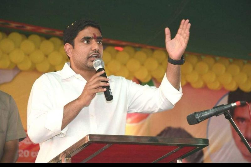 tdp leader nara lokesh letter to r and b chief secretary for roads condition in amaravathi