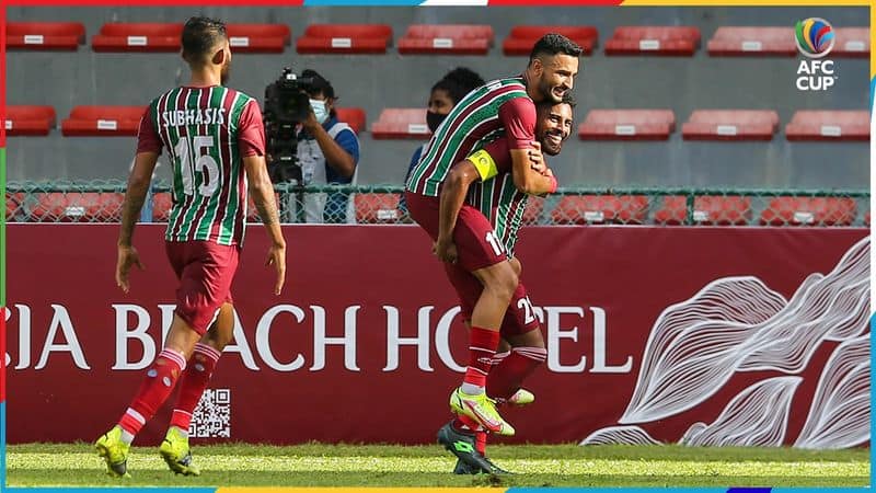 Football AFC Cup ATK Mohun Bagan defeats Bengaluru FC in opening Match kvn