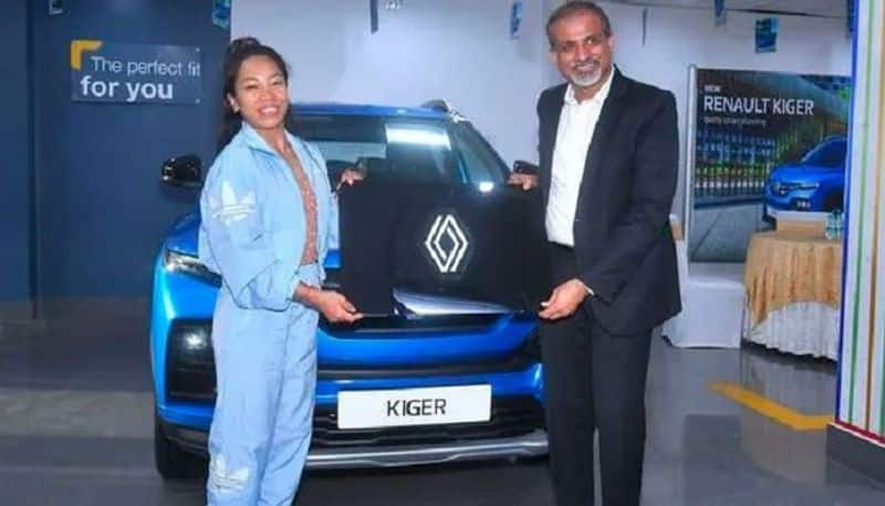 Kiger SUV: Renault India gifts Kiger SUV to Olympic medalist Mirabai Chanu, know its features