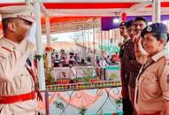 Gujarat emotional story of a SP son saluting his ASI mother in this heart touching picture