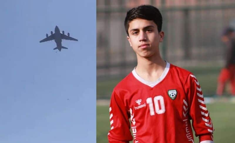 Afghanistan crisis footballer dies after he fell from the C 17 US military plane in Kabul ckm