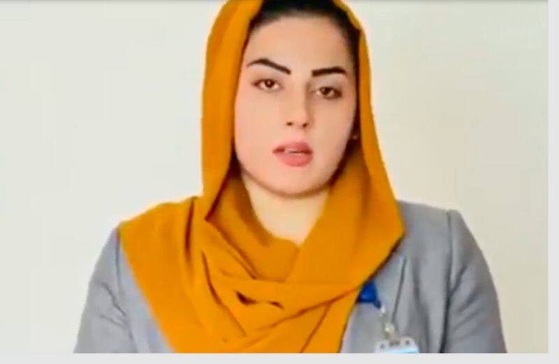 Afghan woman news anchor stopped by Taliban to work gcw