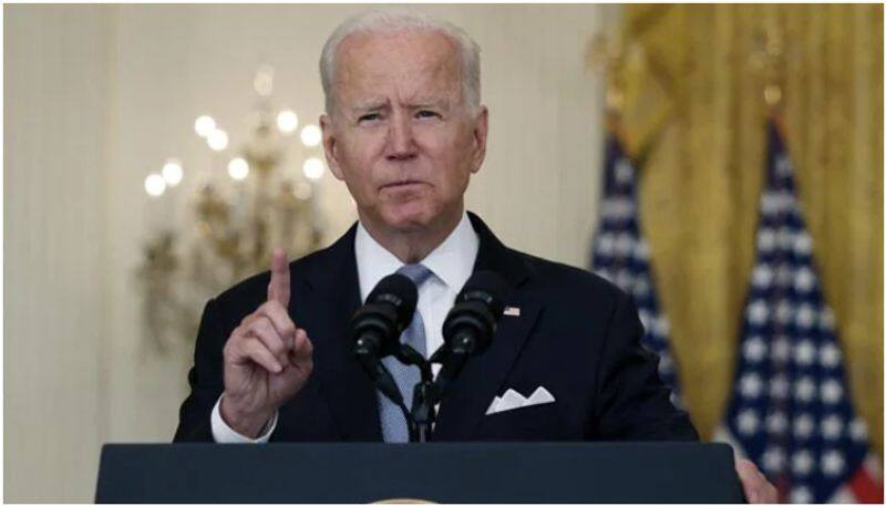 US President Joe Biden speaks on Taliban gcw