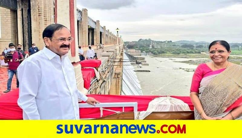 Vice President Venkaiah Naidu Talks Over Alignment of Rivers grg