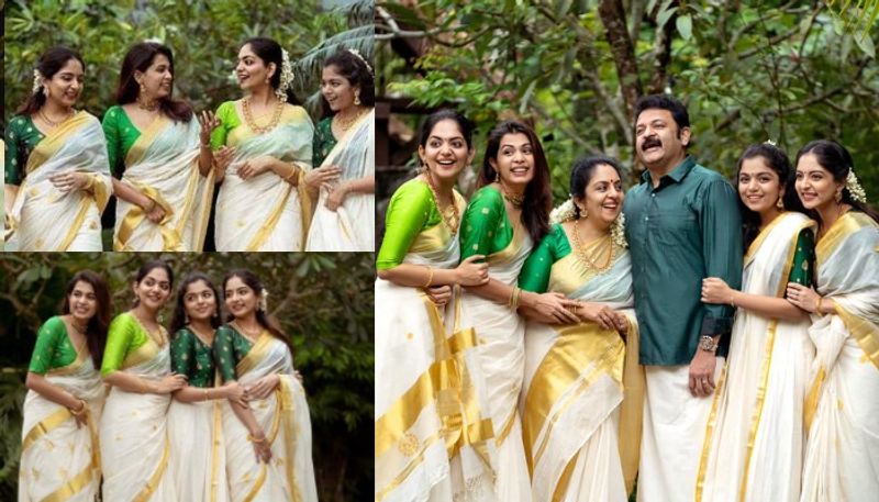 ahaana krishna and family onam celebration 2021