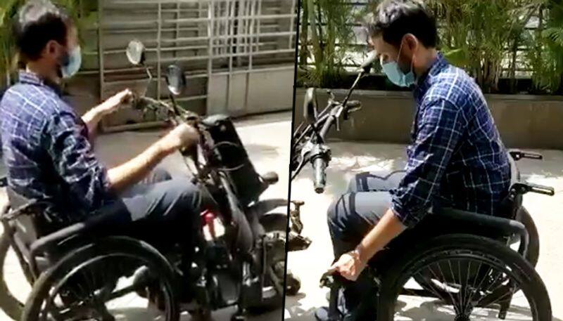 Watch detachable motorized wheelchair; Anand Mahindra shares brilliant video - gps