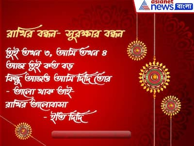 রাখির দিনে ভাইদের জন্য বোনেদের বার্তা, এমন সেরা ১০টি বার্তা যা সকলের মন ছুঁয়ে যাবে