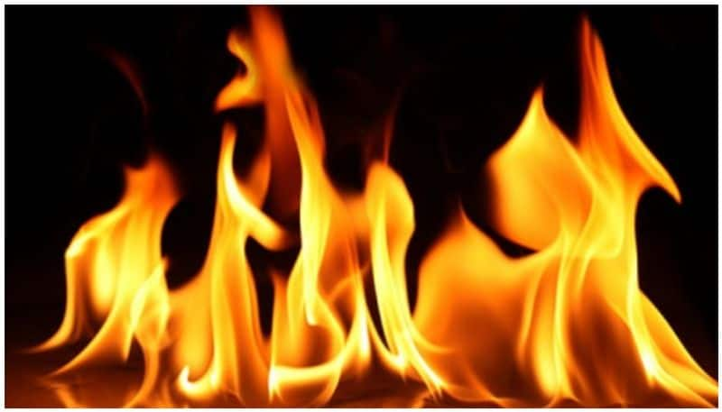 Fire on Maternity Ward in Haveri District Hospital due to Short Circuit grg