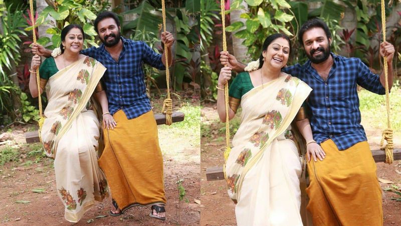 actor sajin shared onam special photos with actress chippy