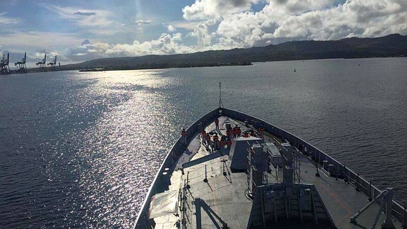 Indian warships reach Guam for Malabar wargames-VPN