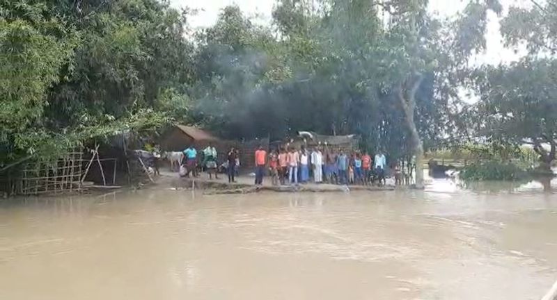 three students rescued from flood water in Warangal district