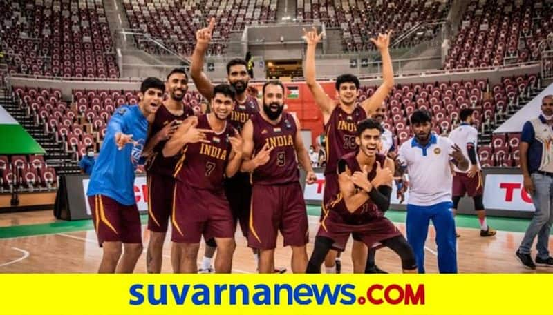 Indian Basketball Team Qualifies for FIBA Asia Cup 2022 kvn