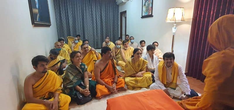 Raghaveshwara Bharathi Swamiji  Chaturmasya at girinagar ramachandrapura matha mah