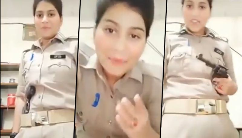 UP woman constable flaunts revolver on Instagram; probe ordered after video goes viral - gps