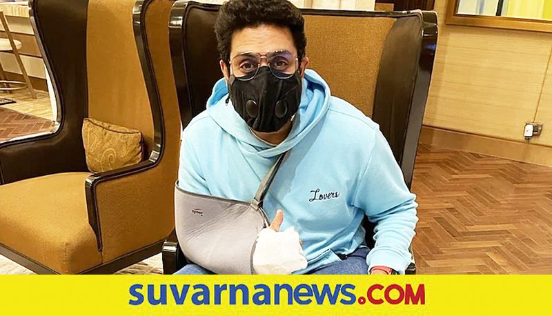 Abhishek Bachchan resumes work in chennai share post surgery picture vcs