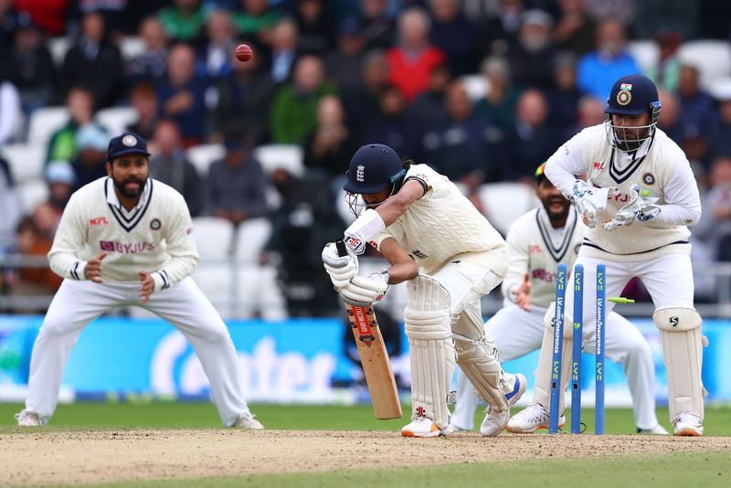 Ind vs Eng Leeds Test England take 104 runs Lead against Team India On Day 2 Lunch Break kvn