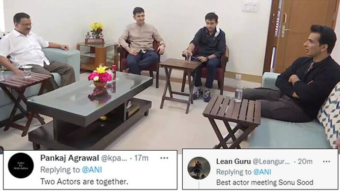 इस Politics के पीछे क्या है: जब मिले सोनू-केजरीवाल; तो लोगों ने twitter पर किया ट्रोल-2 अभिनेता एक साथ