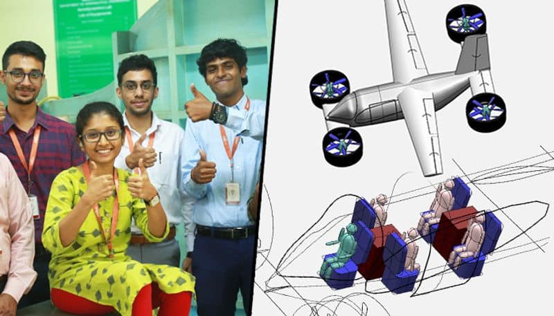 Achiever MVJ Engineering College students talk of electric plane concept - vpn