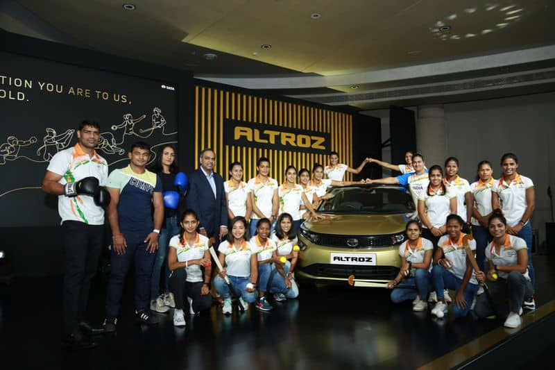 Tata Motors honors Olympians who narrowly missed podium but inspired billion with altroz car ckm