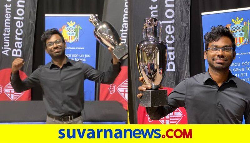 Barcelona Open Chess Indian Grandmaster SP Sethuraman Wins the Tournament kvn