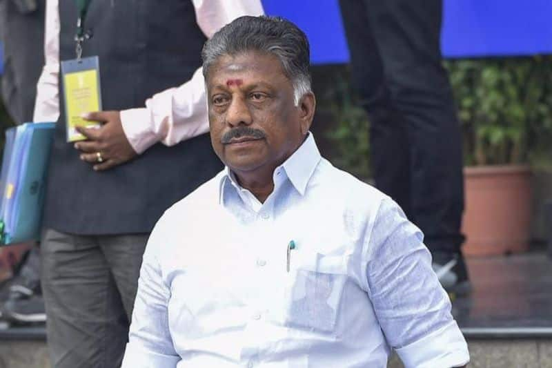 Former CM O.Panneerselvam Corona affect... admitted hospital